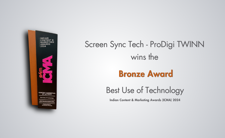 ProDigi TWINN - Indian Content & Marketing Awards 2024