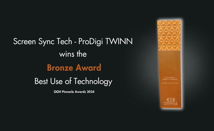 ProDigi TWINN - OOH Pinnacle Awards 2024